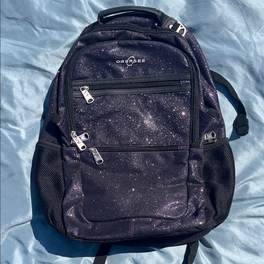 Purple Galaxy Backpack